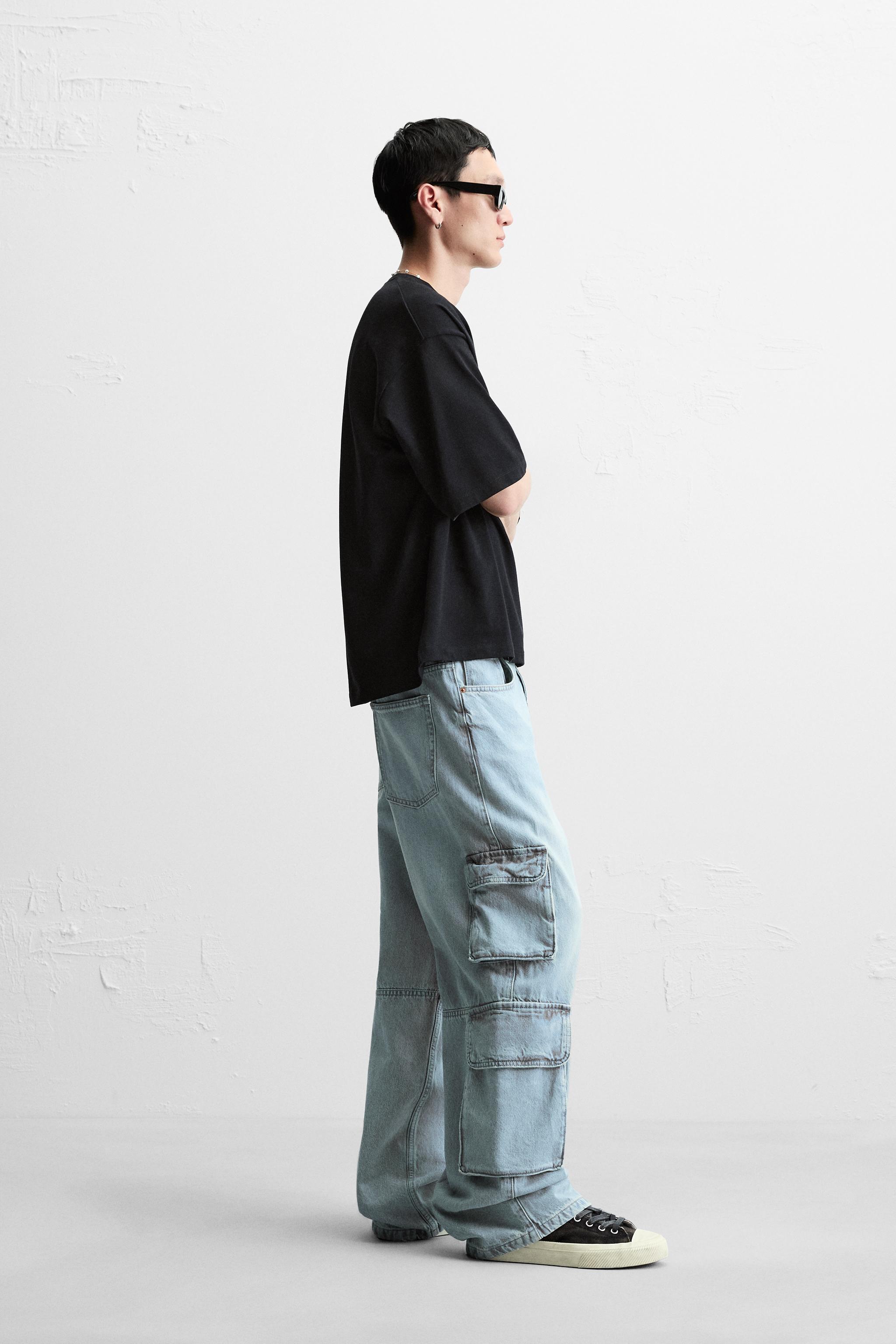 ベーシックボックスフィットTシャツ - オフホワイト | ZARA