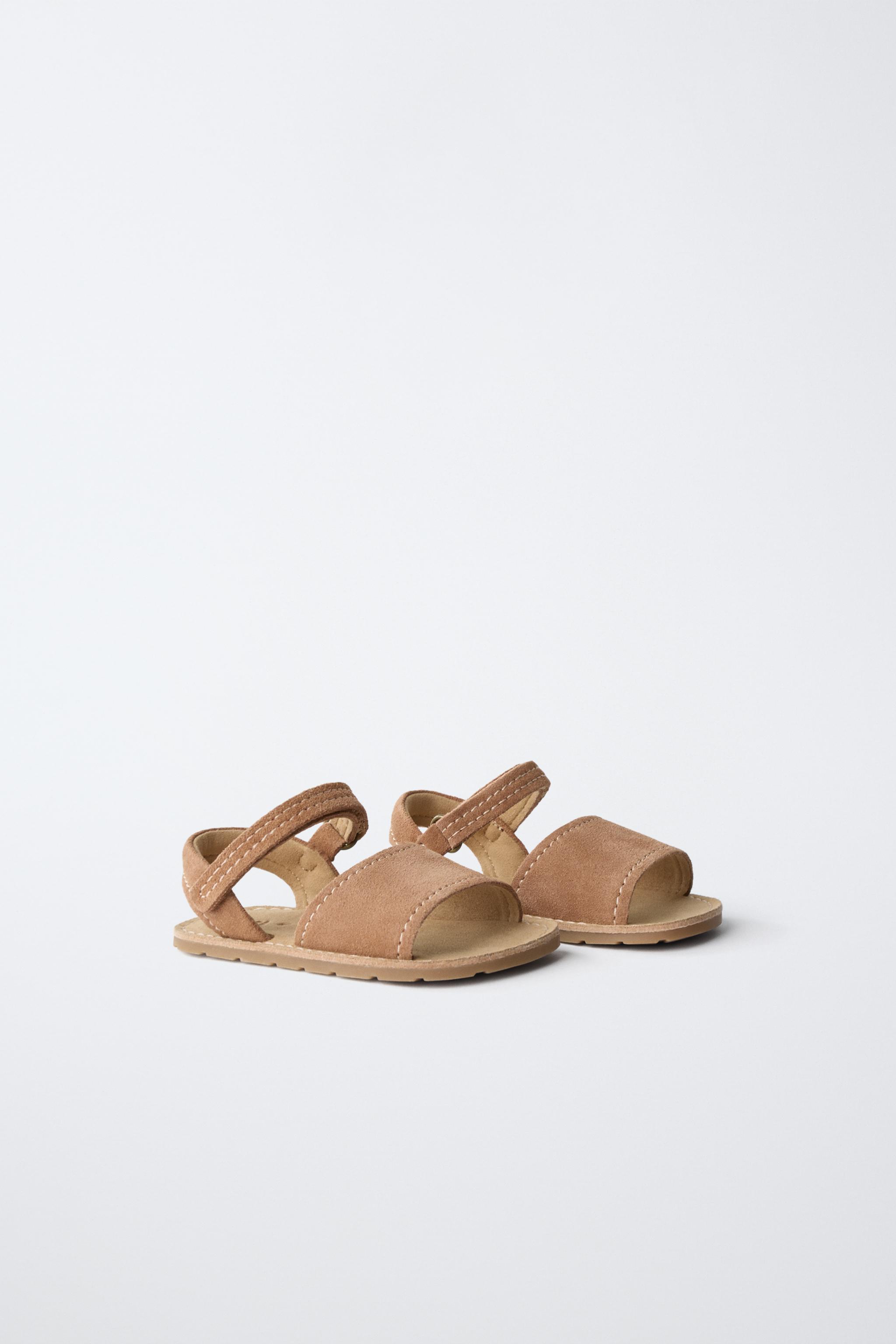 BAREFOOT LEATHER SANDALS — Brown (alternate view)