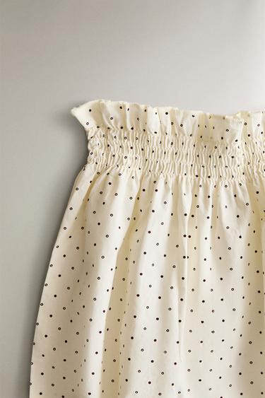 PANTALON BLOOMER BÉBÉ POIS - Crème de Zara - Image 1