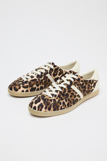 ANIMAL PRINT TRAINERS - Leopard by Zara - Image 5