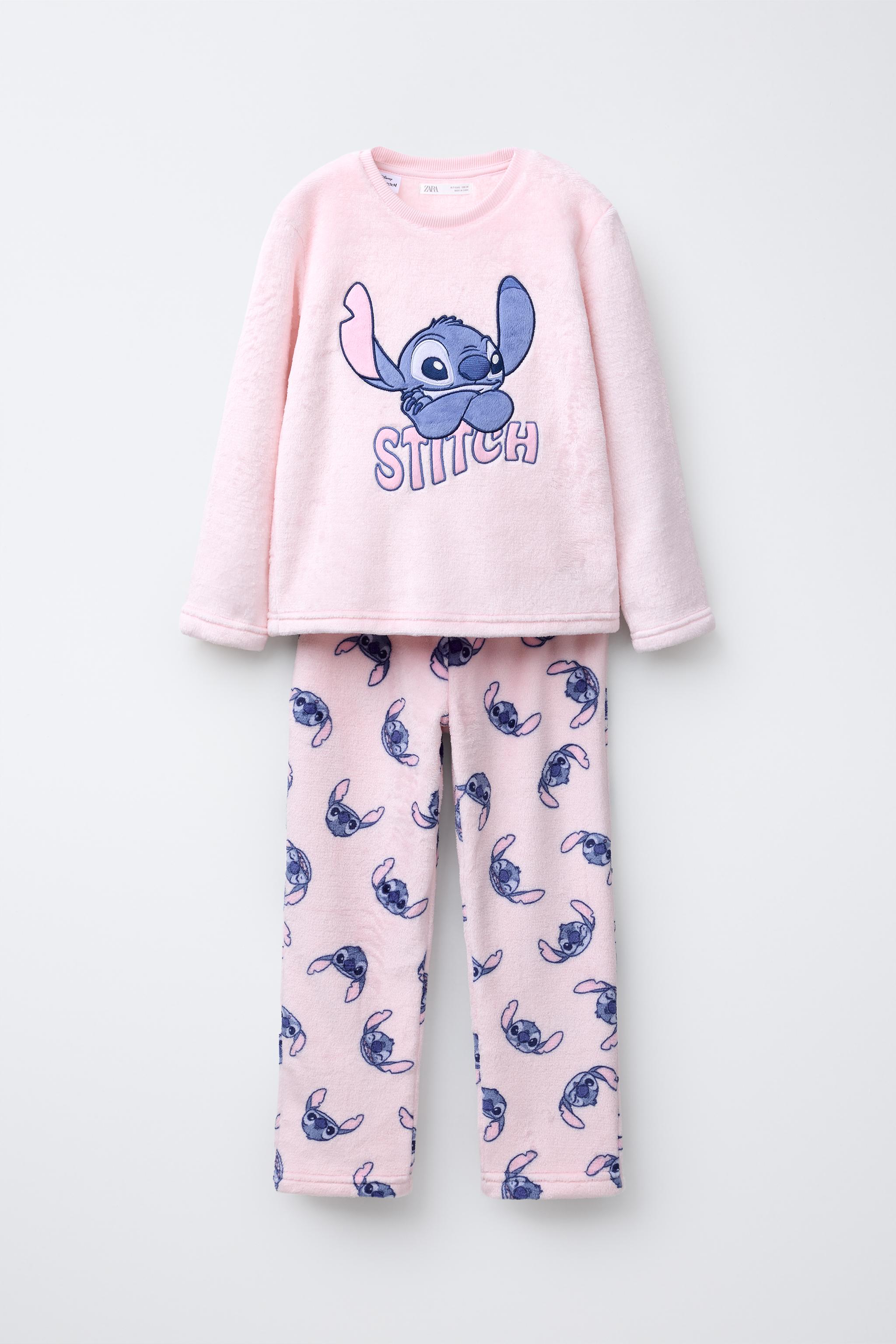 AGES 6-14 LILO STITCH © DISNEY FLEECE PYJAMAS Pink ZARA India