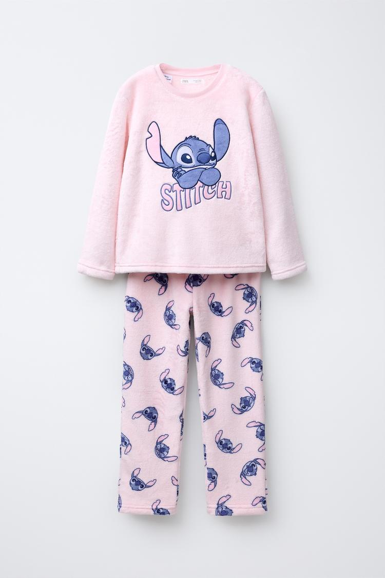 AGES 6-14 LILO STITCH © DISNEY FLEECE PYJAMAS Pink ZARA India