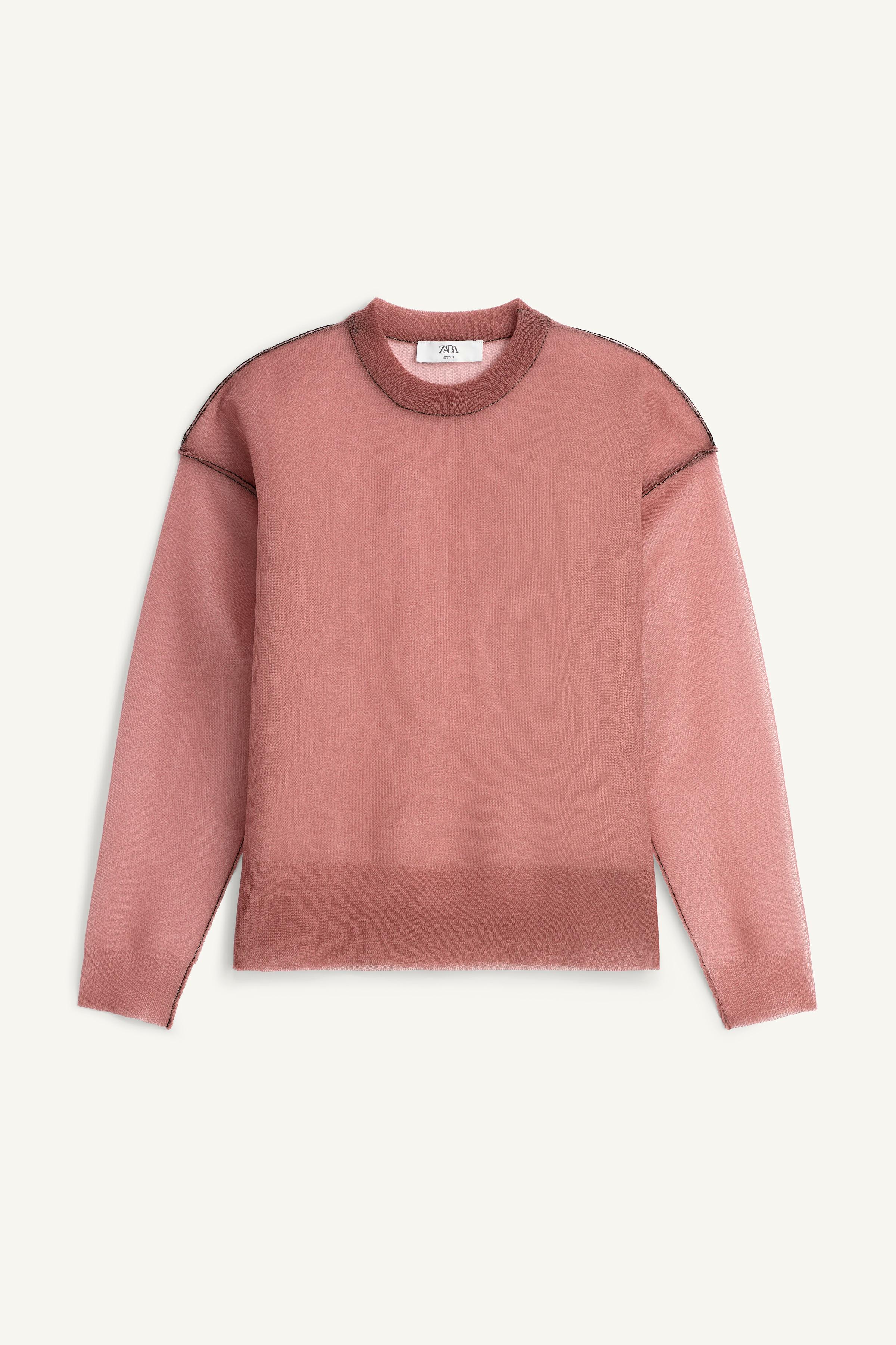 LIMITED EDITION SEMI-SHEER KNIT JUMPER