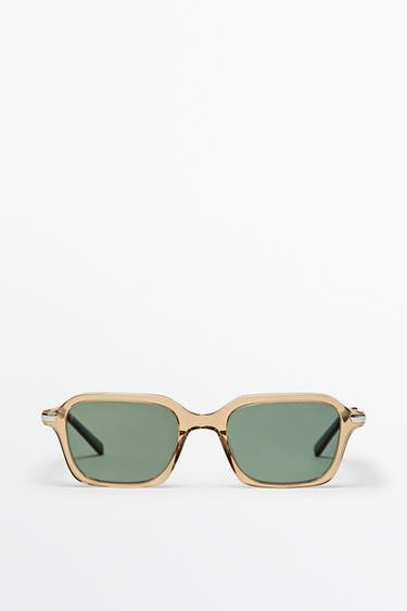 Zara Square sunglasses - Pastel yellow - Image 0