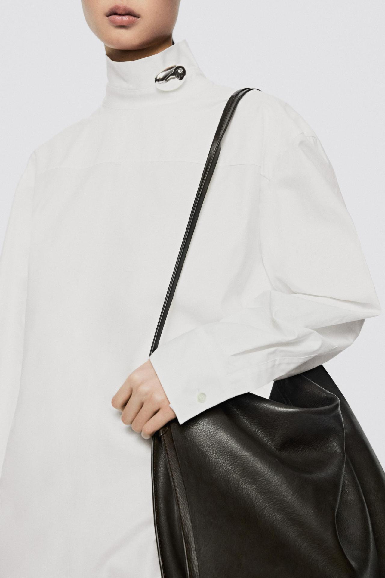Small nappa leather bag - LIMITED EDITION — Chocolate