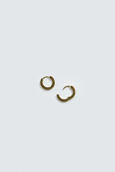 Zara HOOP EARRINGS - Gold