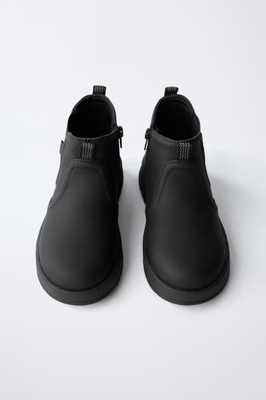 RUBBERISED BOOTS - Black by Zara - Image 3