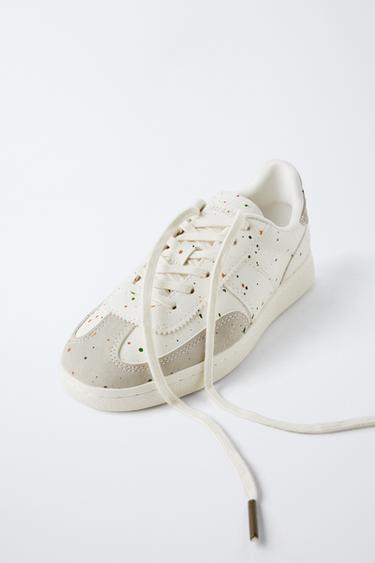 TENNIS EFFET PEINTURE - Blanc de Zara - Image 3