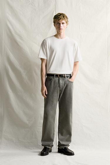 CAMISETA MEDIUM WEIGHT SUPIMA® - Blanco de Zara - Imagen 0