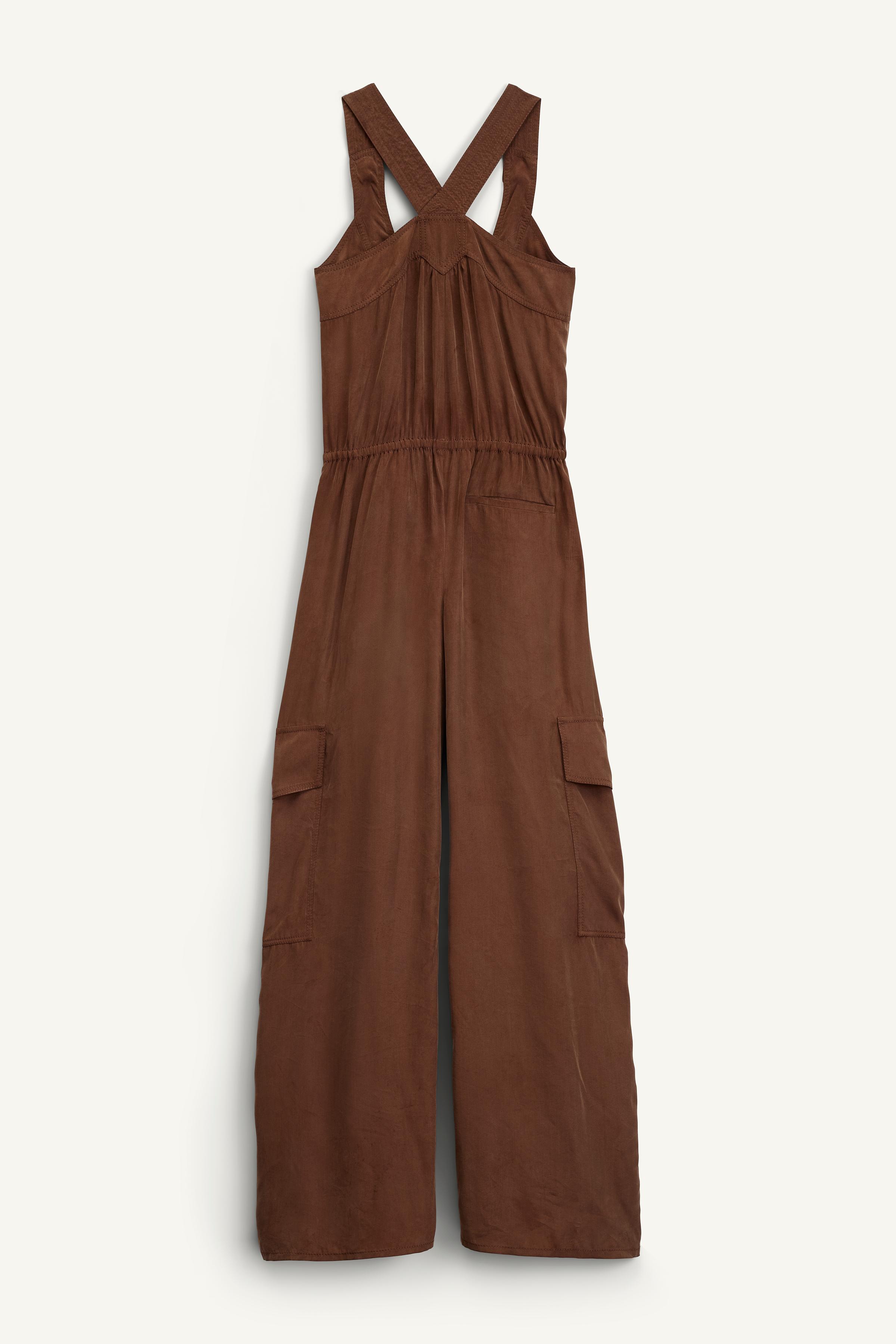 SLVLSS JMPST 14 - Brown | ZARA United States
