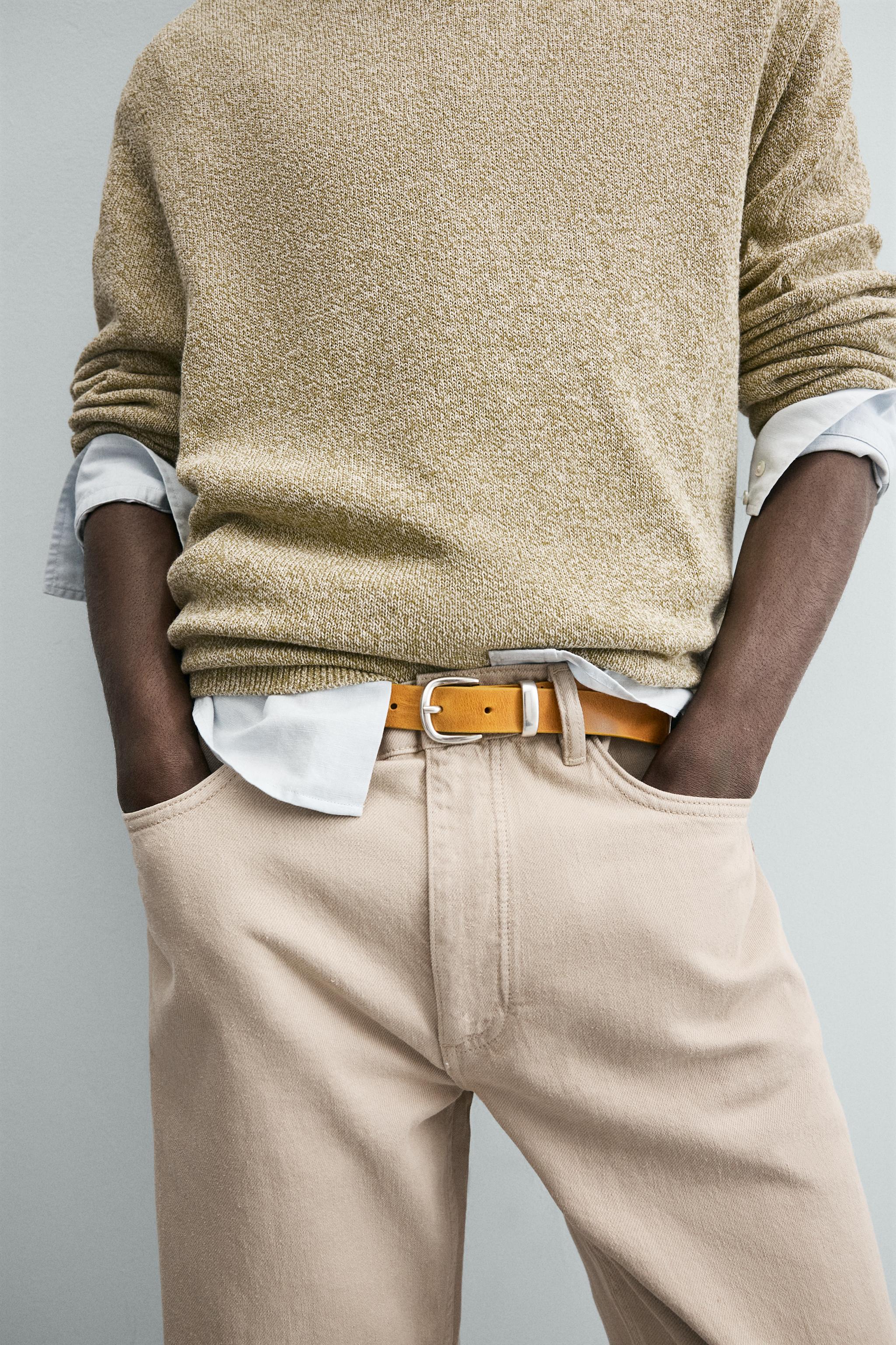 COTTON BLEND CABLE JUMPER