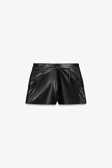 CARGO SKORT - Black by Zara - Image 8