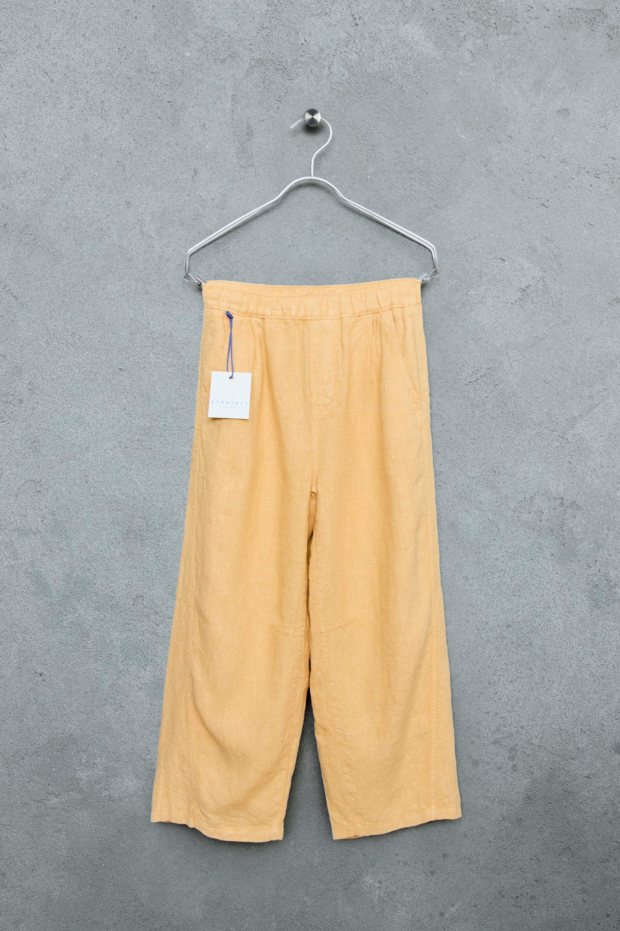 STORIESZ - PANTALON ÉLASTIQUES 100% LIN