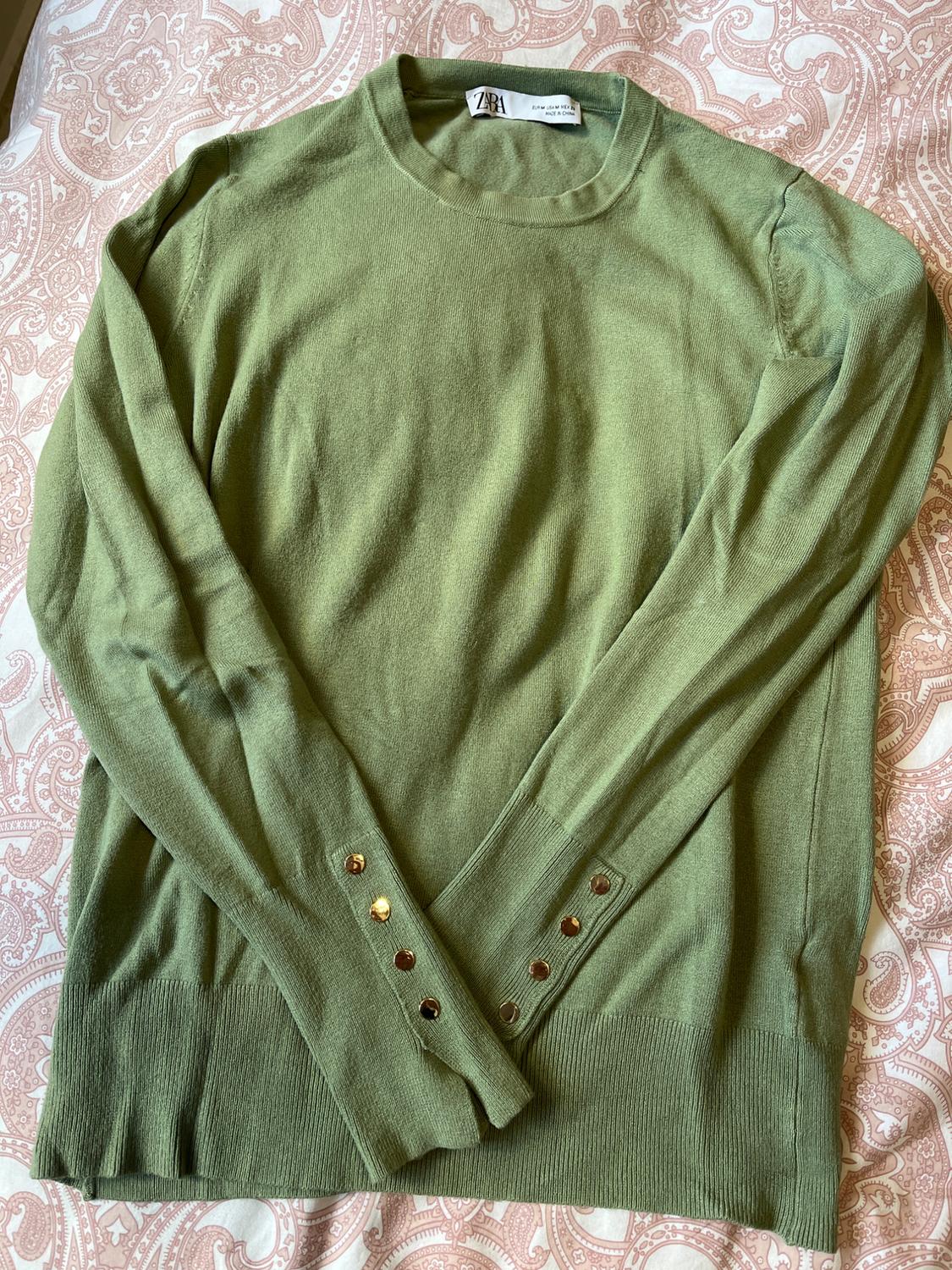 BASIC PLAIN KNIT SWEATER