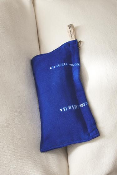 COTTON WASH BAG X TENSIRA - Blue by Zara - Image 6
