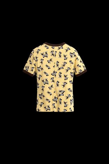 Zara MORTY + FERDY T-SHIRT HARRY LAMBERT FOR ZARA X DISNEY - Yellow