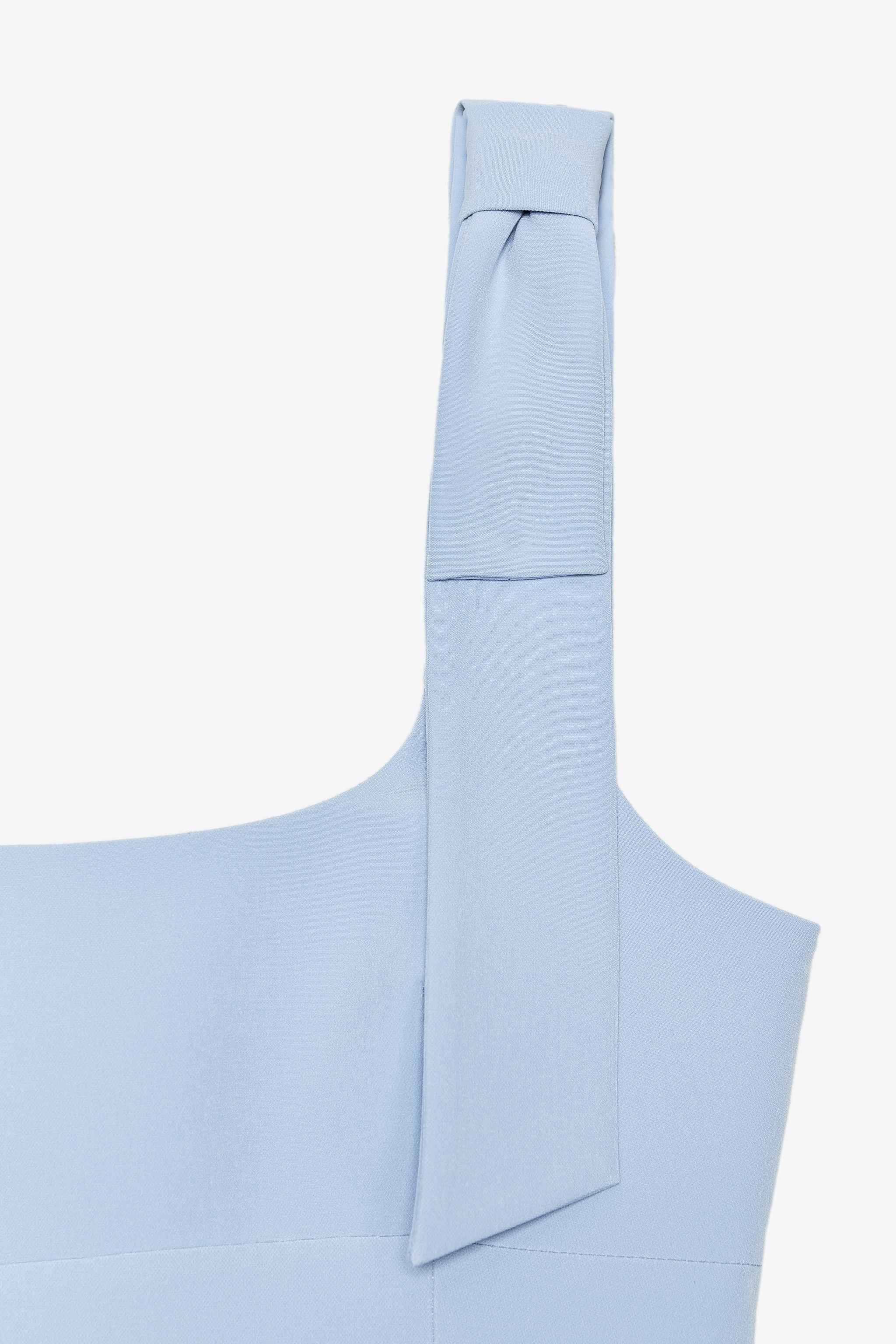 STRETCH TOP WITH BOWS - White | ZARA United States