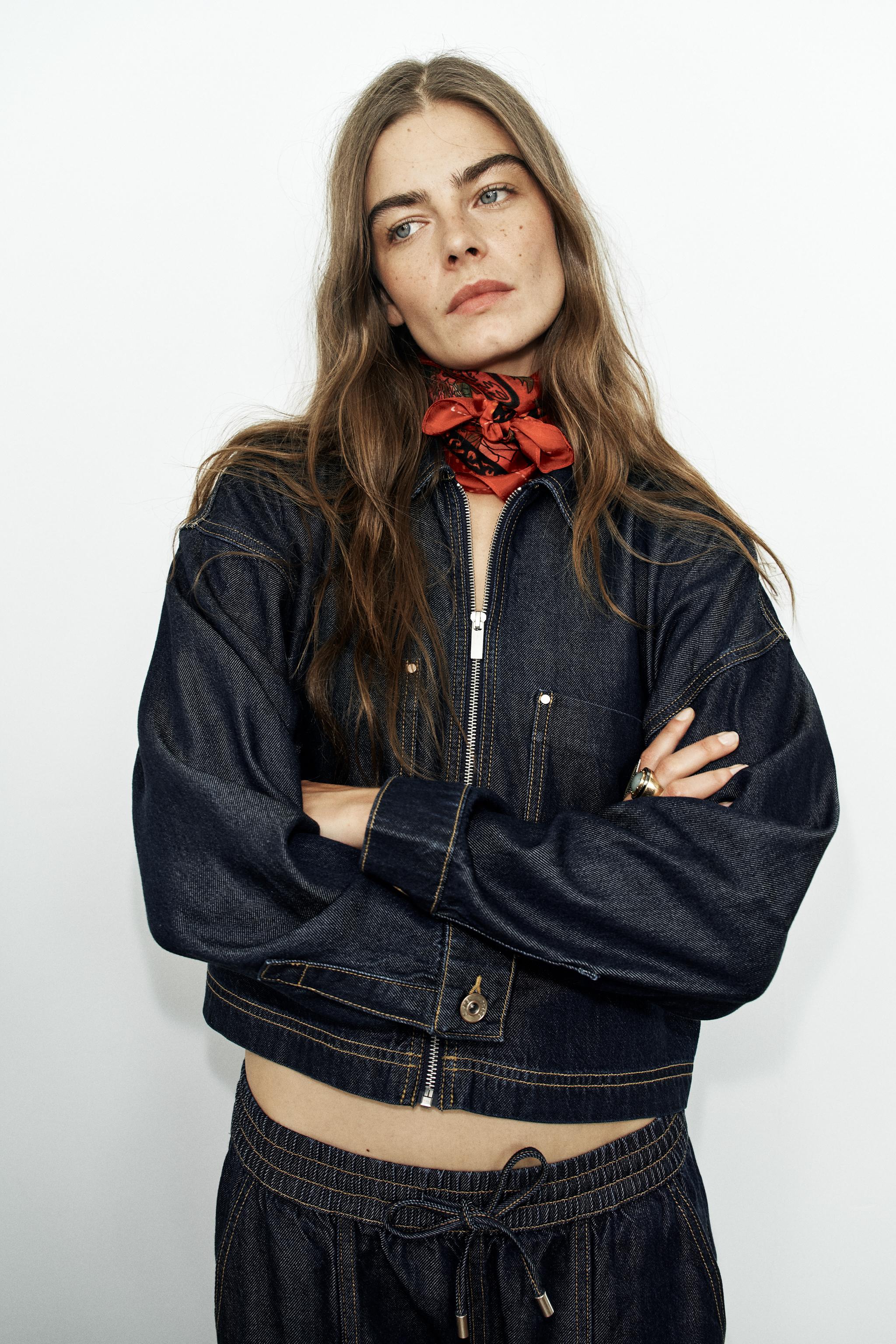 Z1975 SHORT ZIP JACKET — Blue