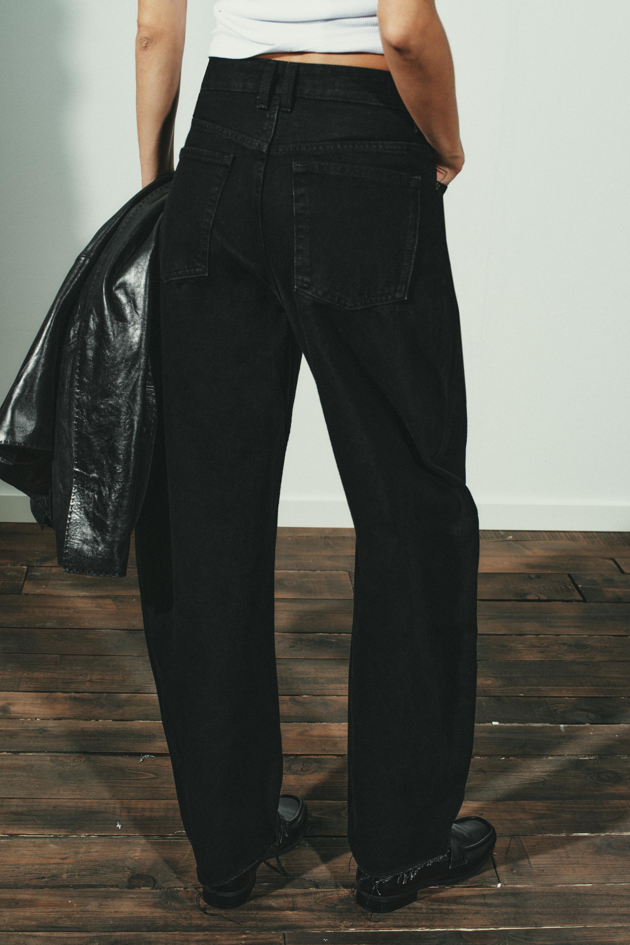 TRF BARREL HIGH WAIST JEANS