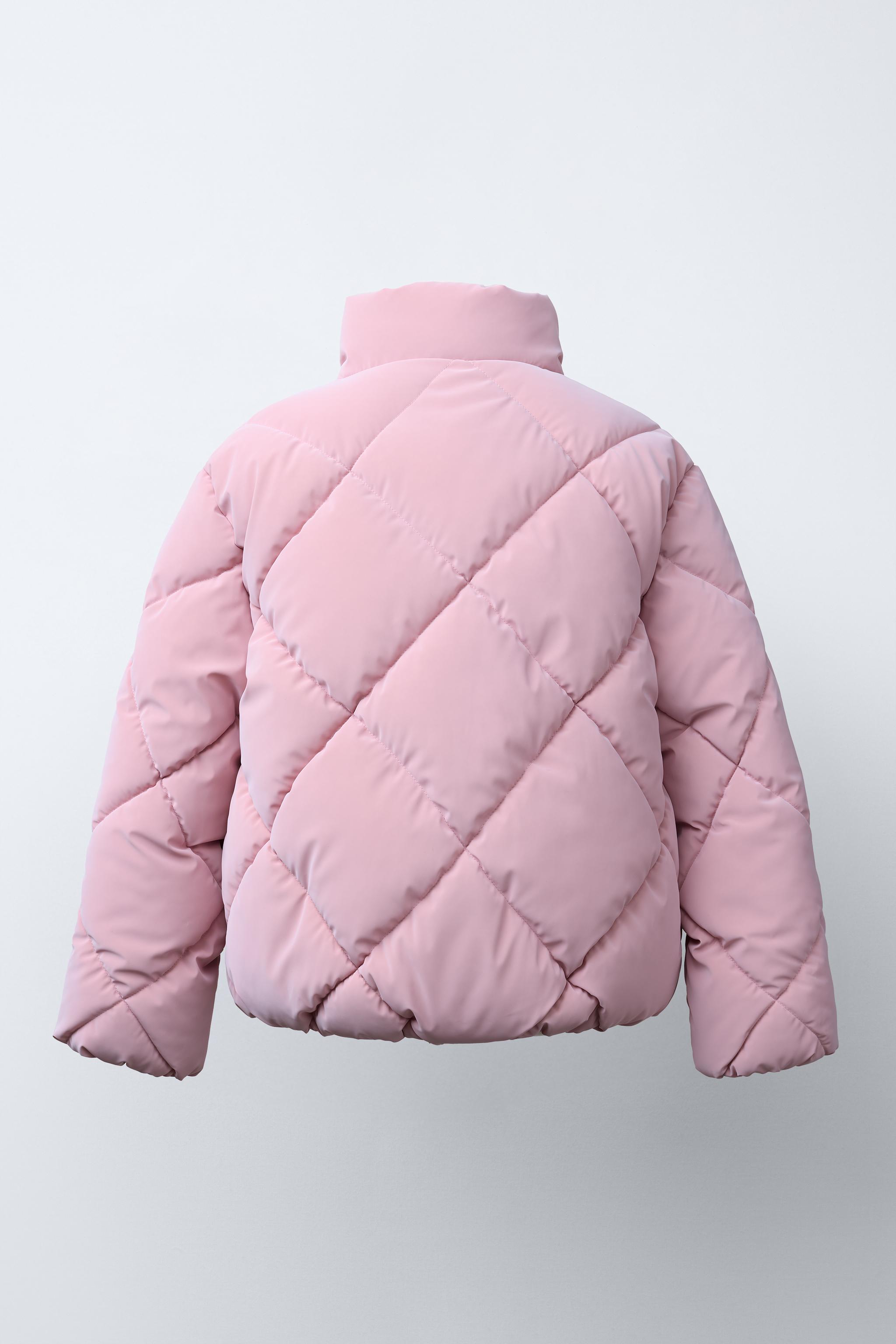 RUBBERIZED PUFFER JACKET - Brown | ZARA United States