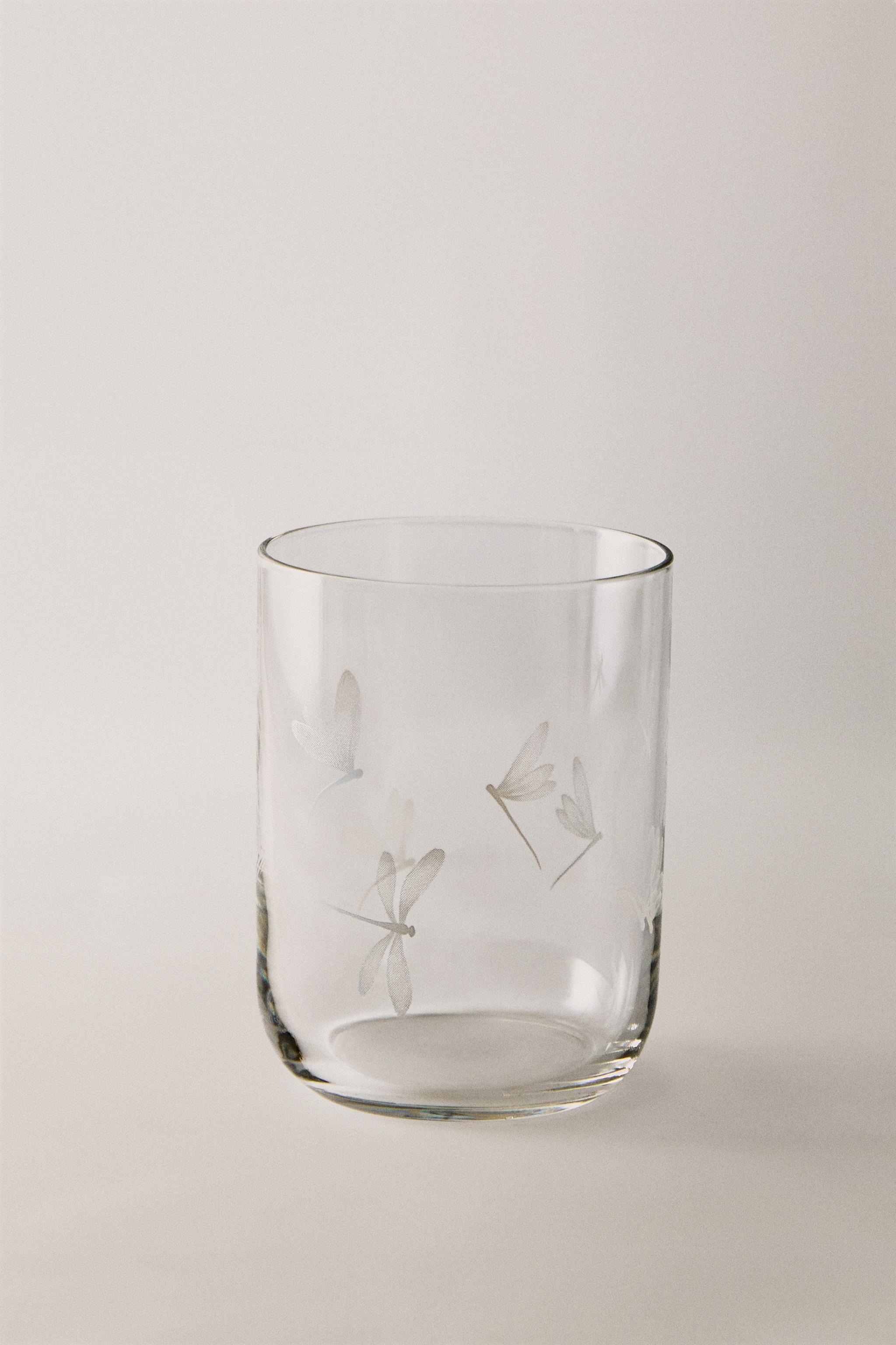 DRAGONFLY TRANSFER TUMBLER — White