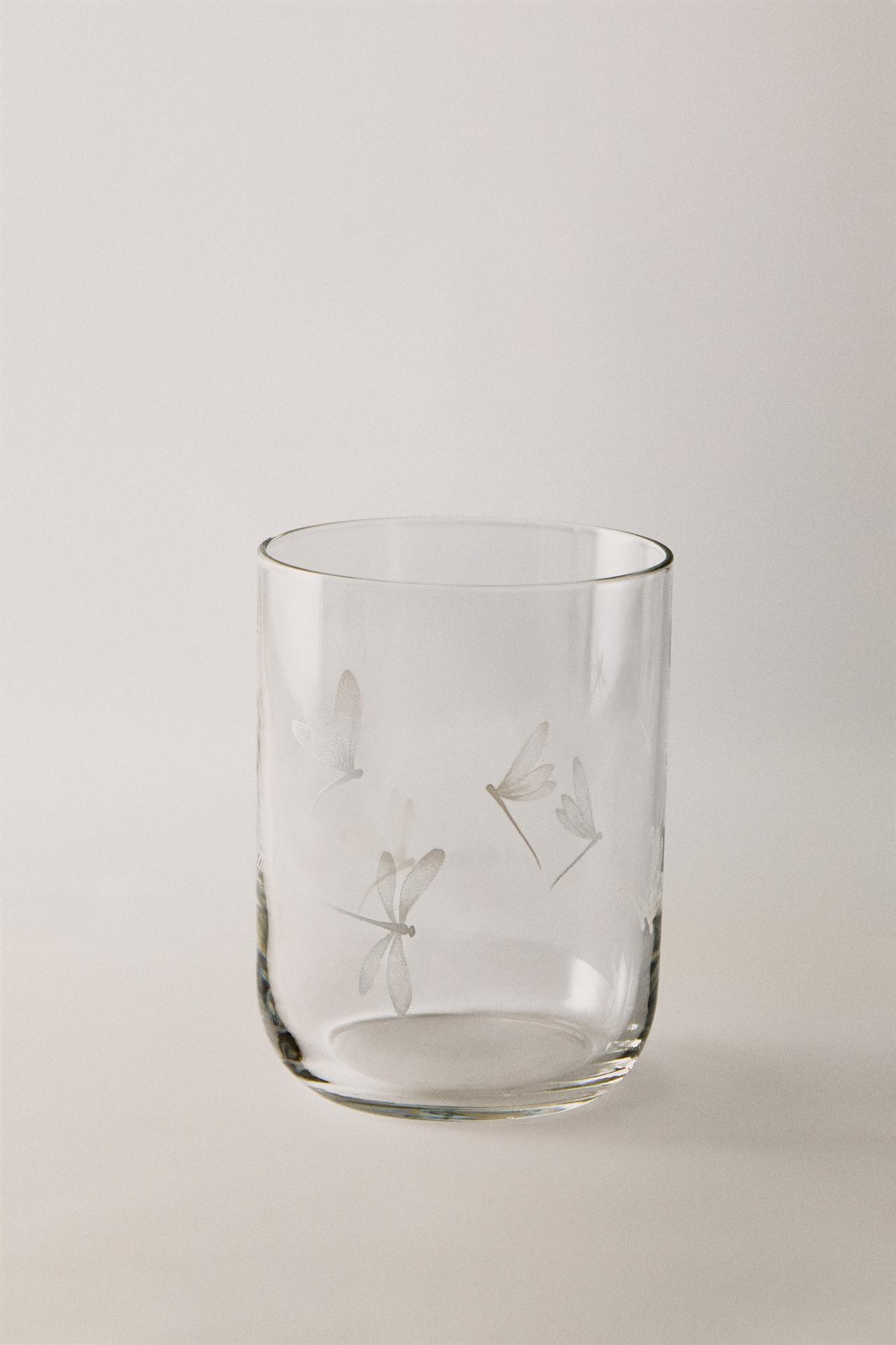 DRAGONFLY TRANSFER TUMBLER — White