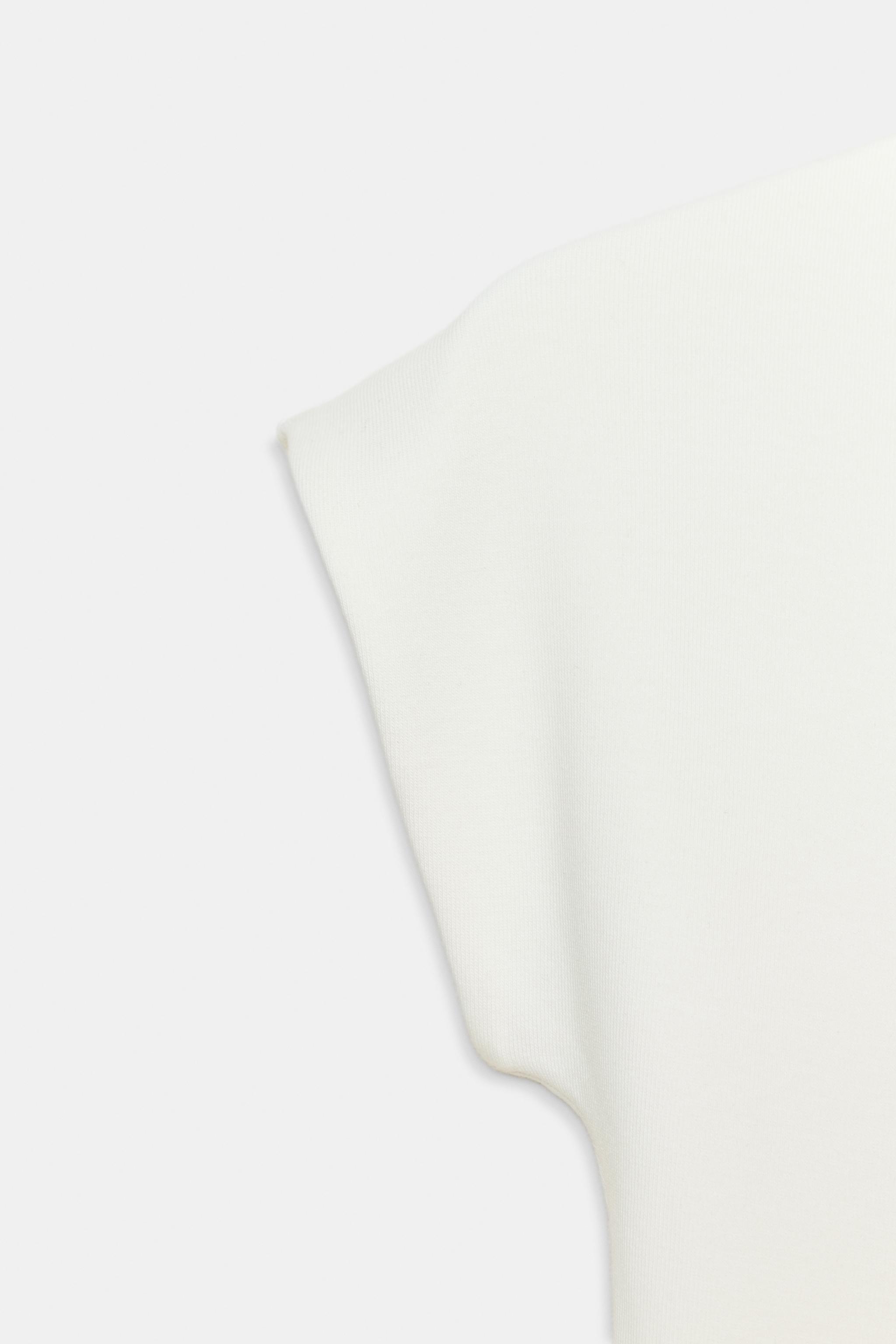 BODY EN COTON À COL MONTANT