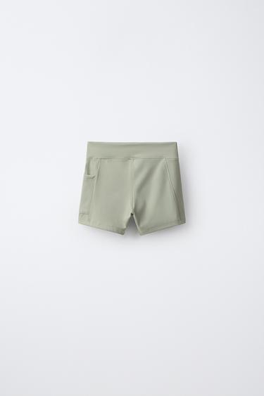 SHORT LEGGINGS — Khaki 2