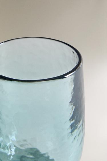 VERRE ACRYLIQUE MARTELÉ - Bleuté de Zara - Image 2
