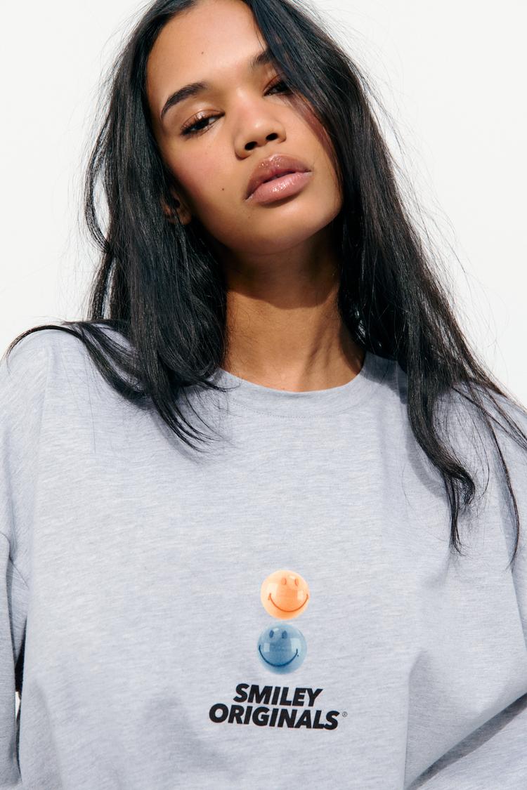 Nabl Accredited Smiley Originals Sweatshirt Zara Smiley Sweatshirt