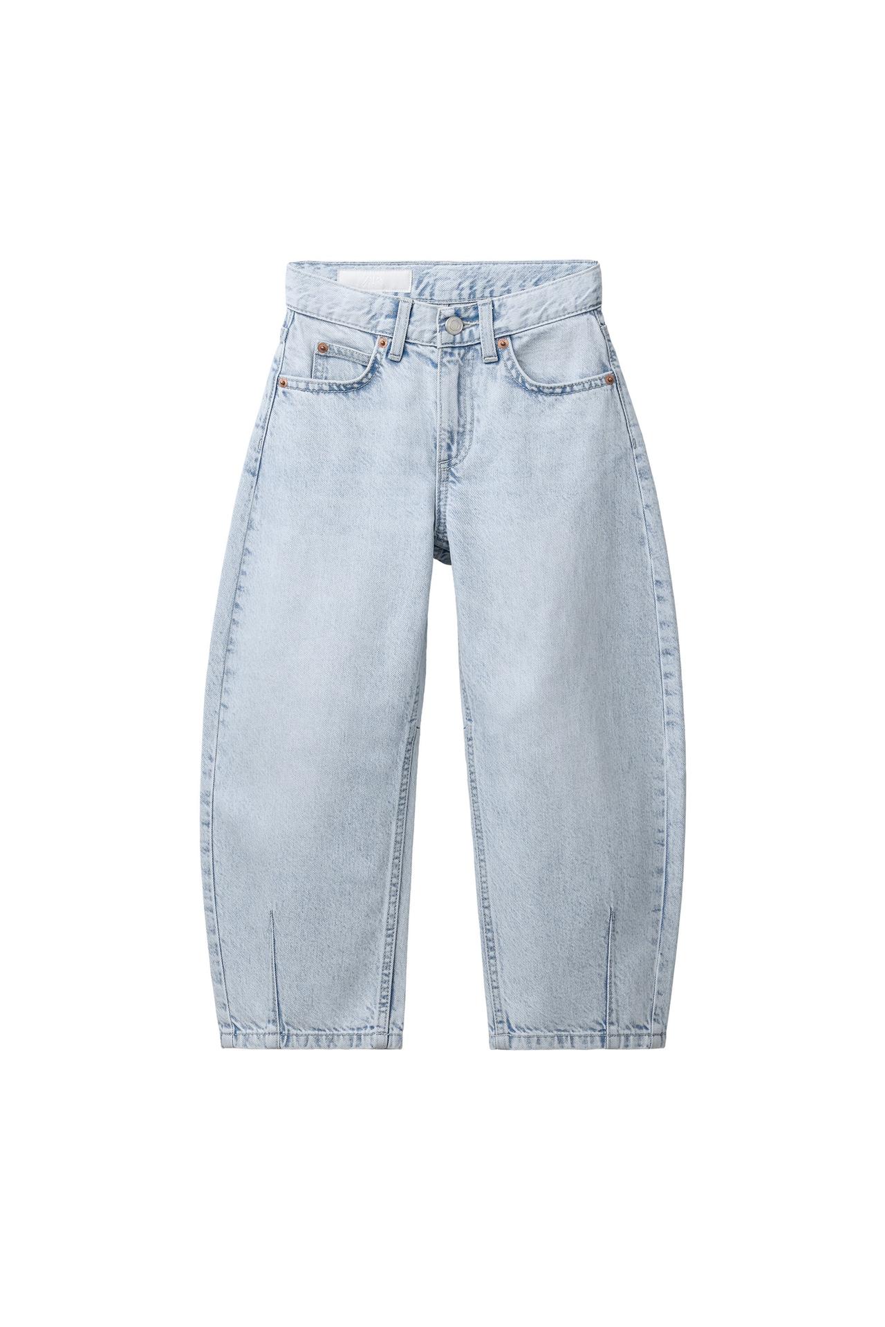 BARREL JEANS — Light blue