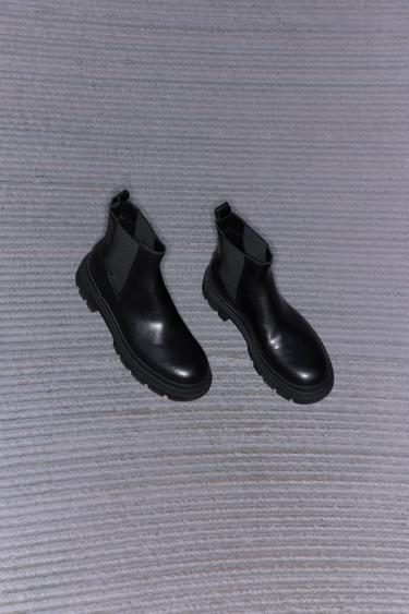 CHUNKY CHELSEA BOOTS - Black by Zara