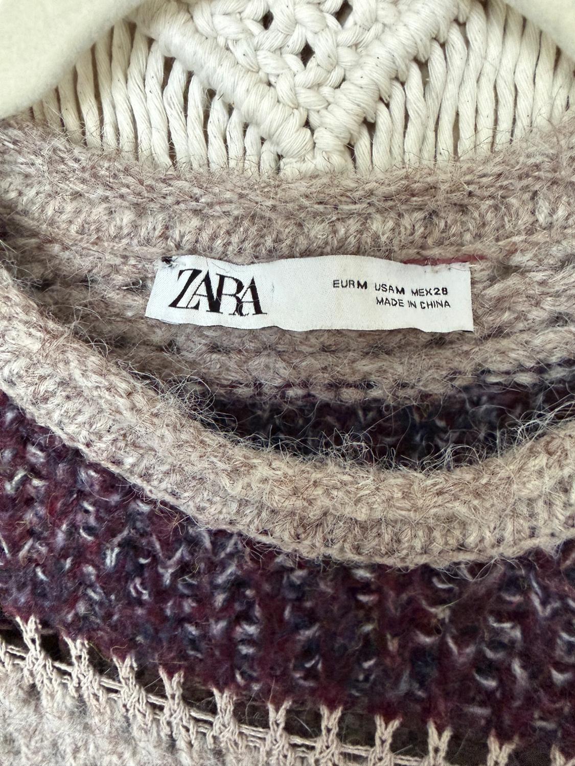 PATCHWORK KNIT SWEATER - Image 2