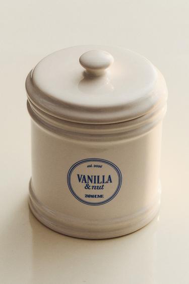 (300 G) VANILLA & NUT SCENTED CANDLE - Ecru / Beige by Zara - Image 4
