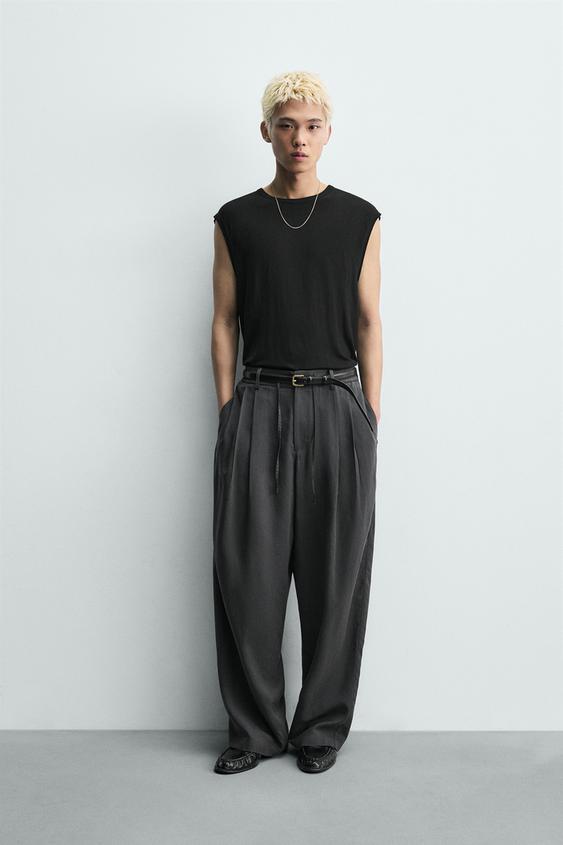 RELAXED FIT 100% BAMBOO TANK SHIRT from Zara - $29.90