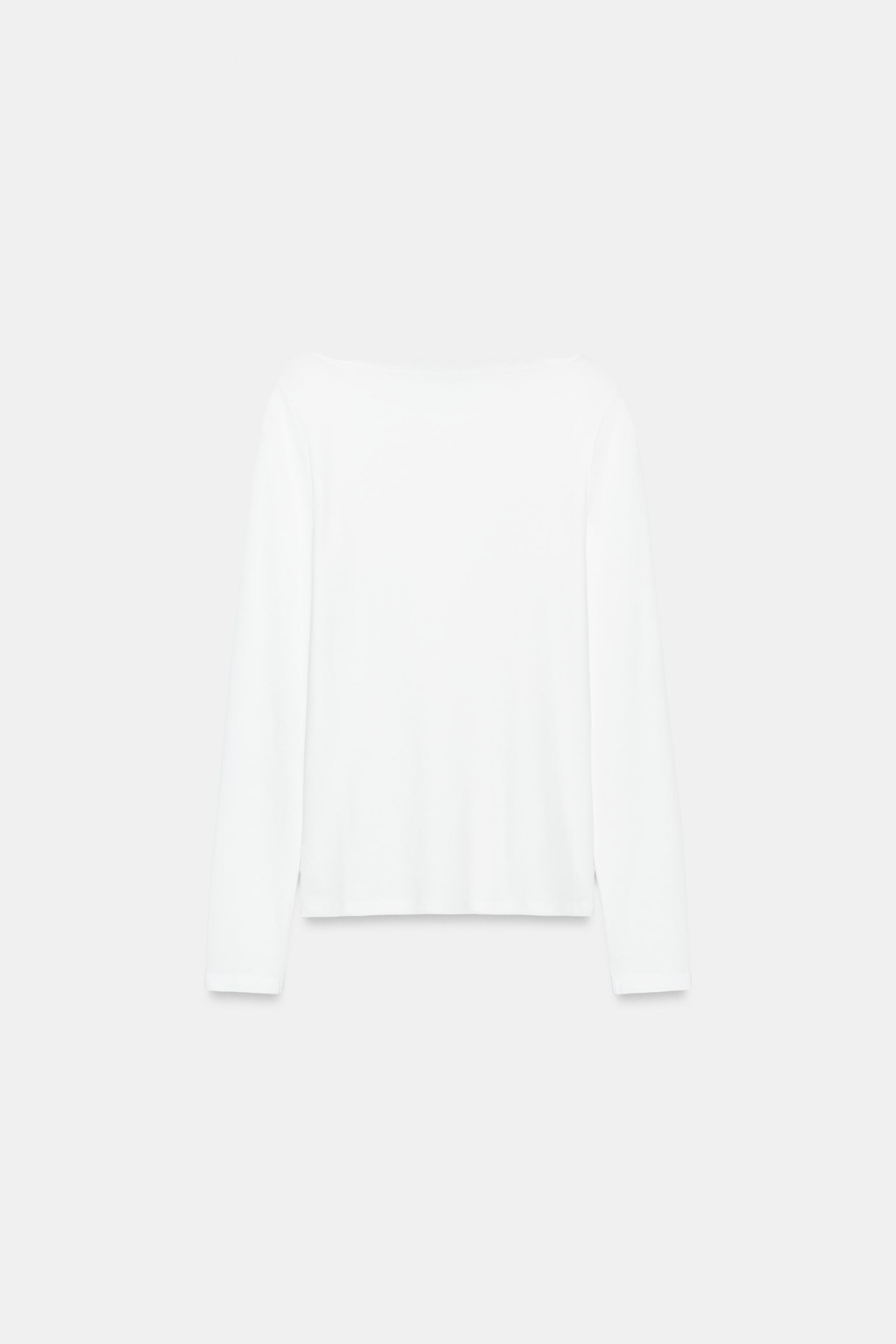 T-SHIRT COL BATEAU