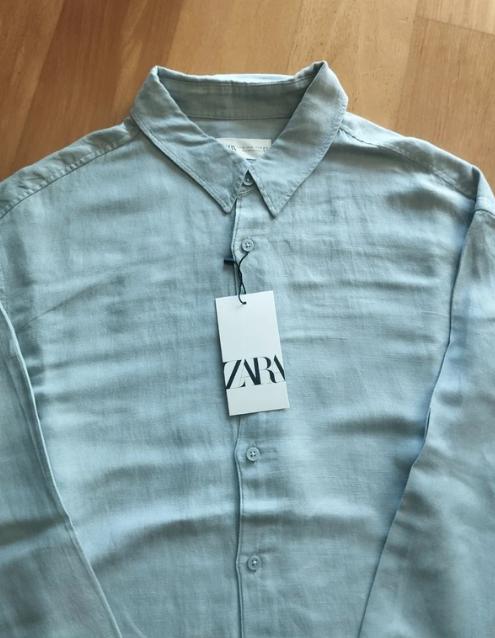 VISCOSE/LINEN BLEND SHIRT - Image 3