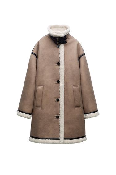 DOUBLE-FACED COAT WITH BUTTONS