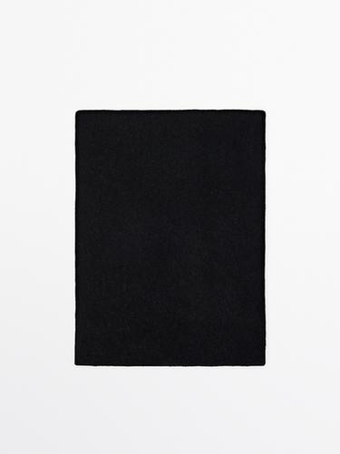 Zara 100% cashmere scarf - Black
