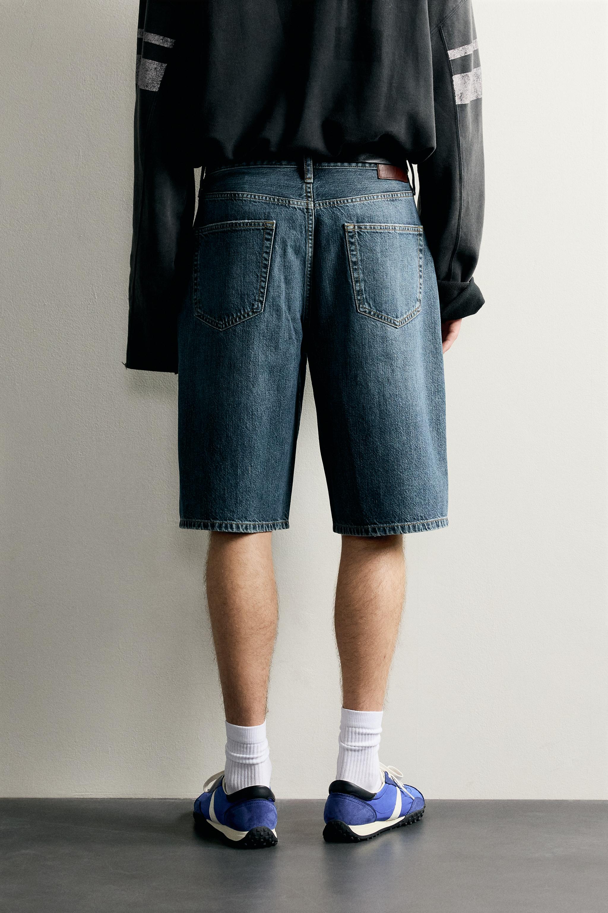 BAGGY FIT DENIM SHORTS