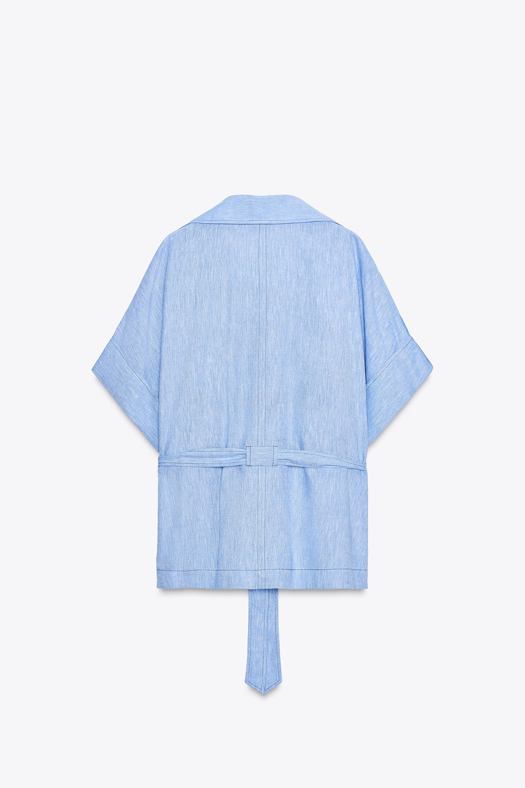 CHEMISE SAFARI AVEC LIN