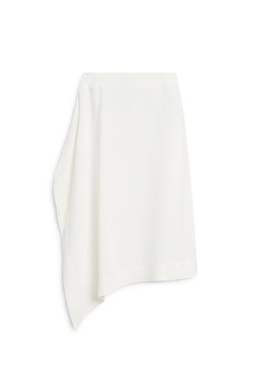 Zara Flowing midi pareo skirt - LIMITED EDITION - White