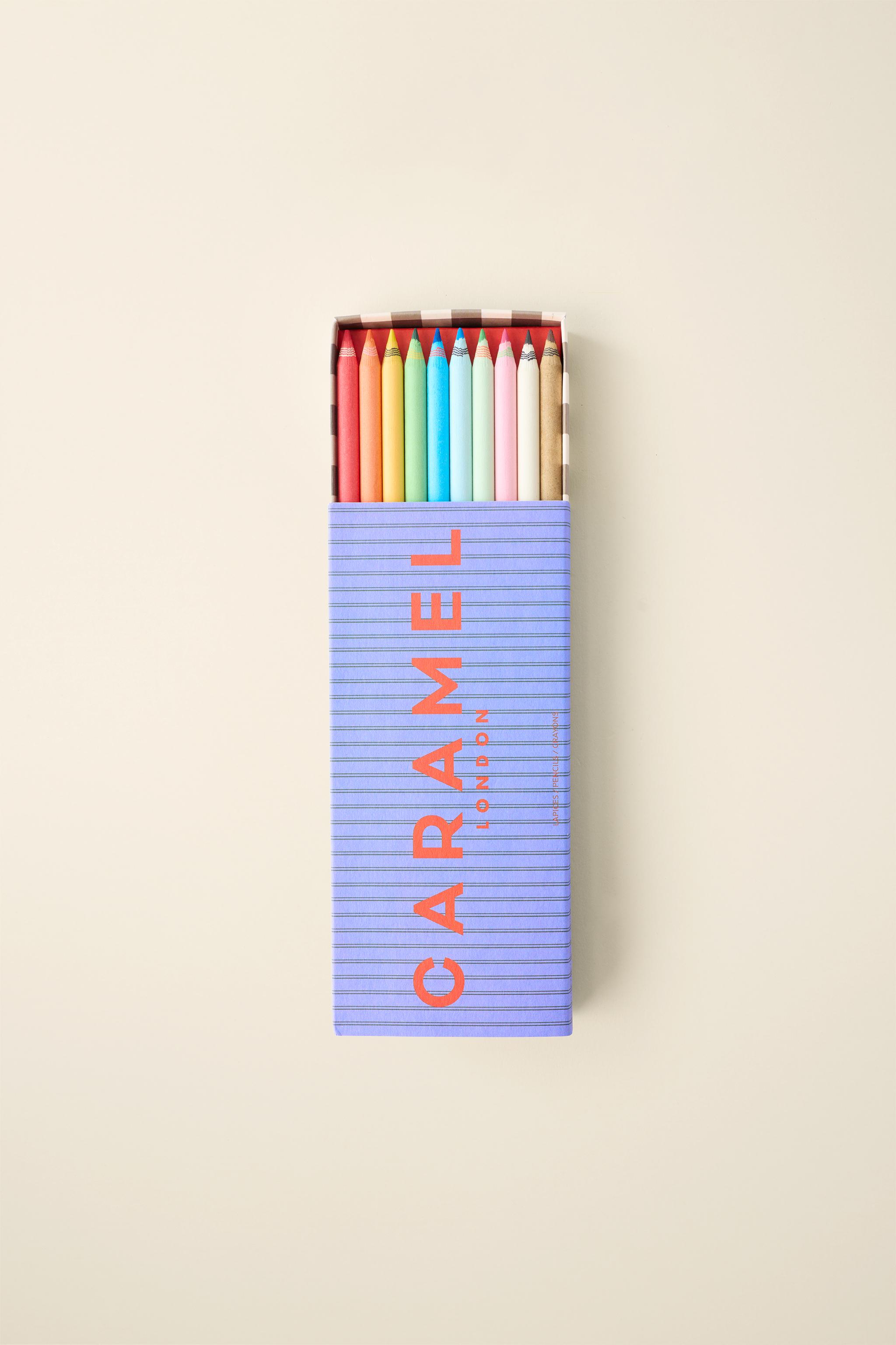 TEN-COLOR PENCIL PACK CREATED BY CARAMEL LONDON X ZARA
