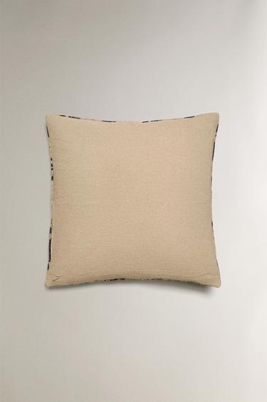 HOUSSE DE COUSSIN IMPRIMÉ FLEURI - Bleu de Zara - Image 2