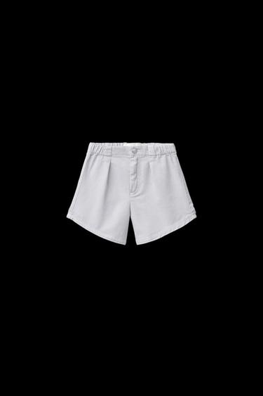 JEANS-BERMUDASHORTS MIT ABNÄHERN - Grau von Zara - Bild 0