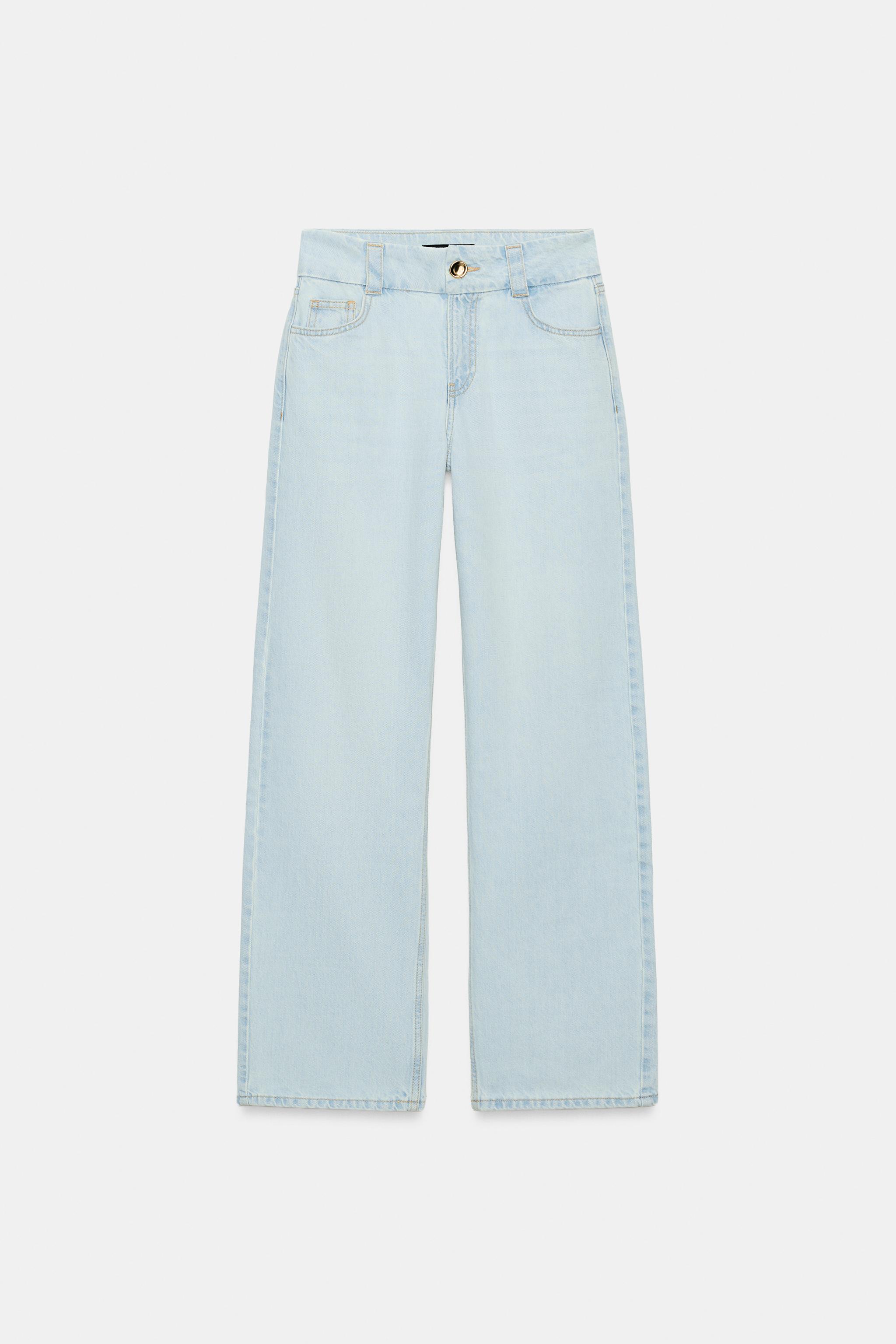 Z1975 HIGH WAIST WIDE STRAIGHT JEANS