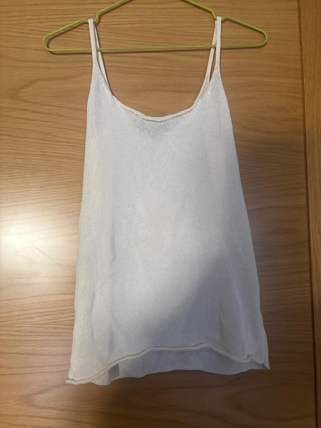 KNITTED STRAPPY TOP - Image 2