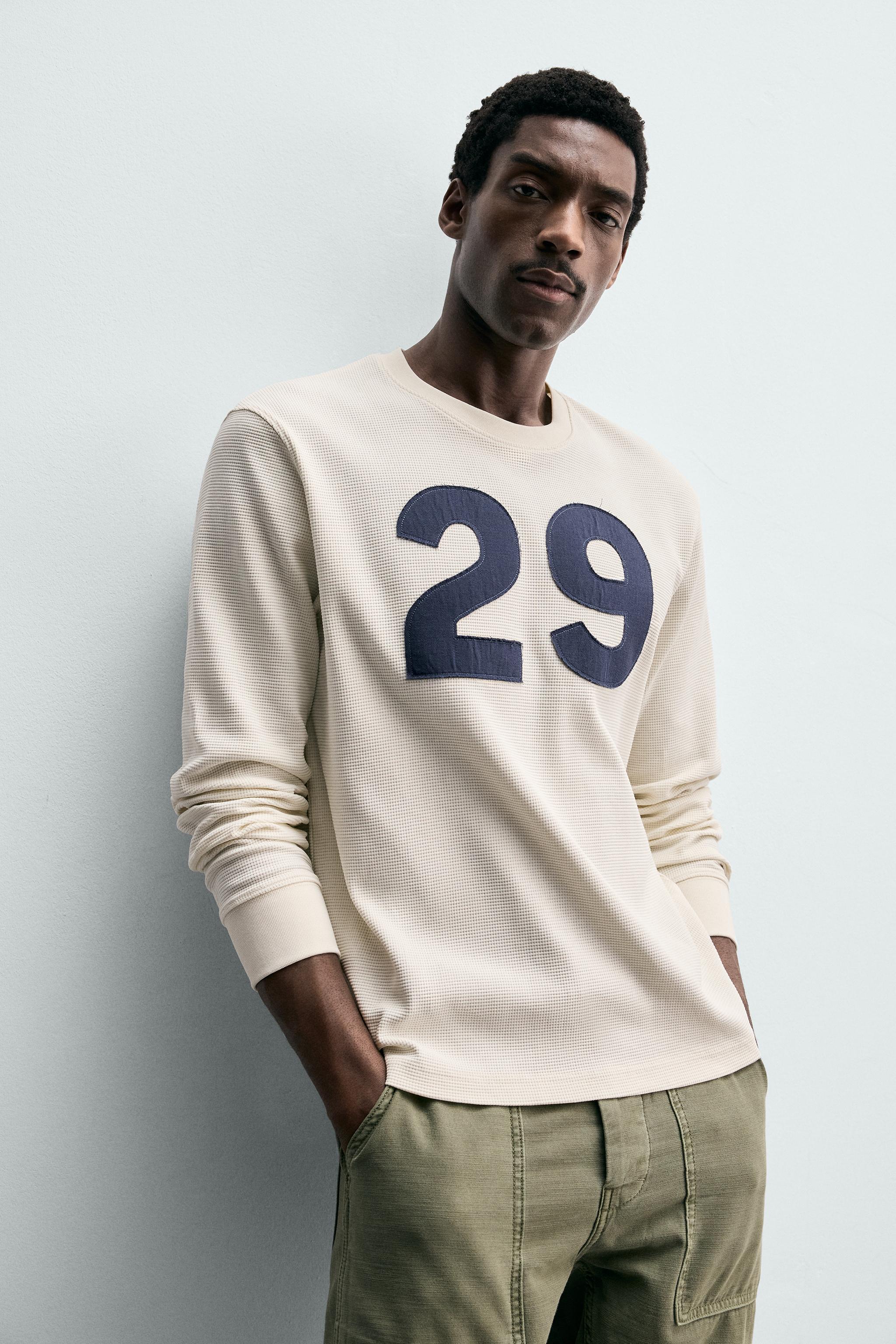 T-SHIRT STRUCTURÉ WAFFLE NUMÉRO