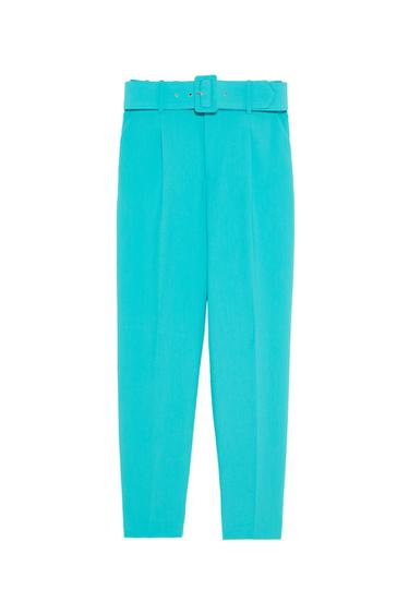 BELTED TROUSERS