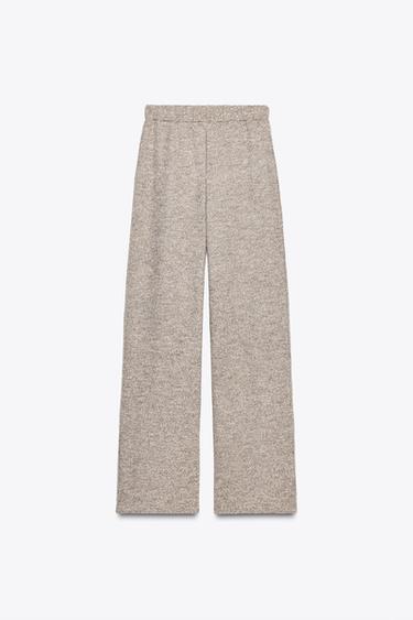 WIDE RUSTIC TROUSERS - Brown / Taupe by Zara - Image 5
